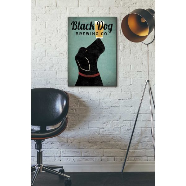 Black Dog Brewing Co v2  by Ryan Fowler, Canvas Wall Art Online Hot Sale