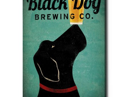 Black Dog Brewing Co v2  by Ryan Fowler, Canvas Wall Art Online Hot Sale