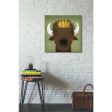 Buffalo III with Crown  by Ryan Fowler, Canvas Wall Art Supply