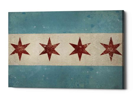 Chicago Flag  by Ryan Fowler, Canvas Wall Art Sale