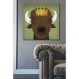 Buffalo III with Crown  by Ryan Fowler, Canvas Wall Art Supply