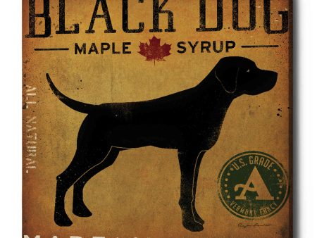 Black Dog at Show  by Ryan Fowler, Canvas Wall Art Hot on Sale