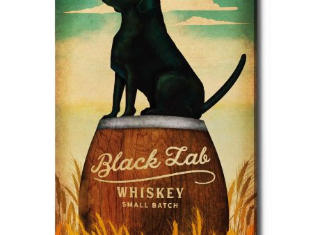 Black Lab Whiskey  by Ryan Fowler, Canvas Wall Art Sale