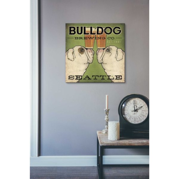 Bulldog Brewing Seattle  by Ryan Fowler, Canvas Wall Art Online Hot Sale