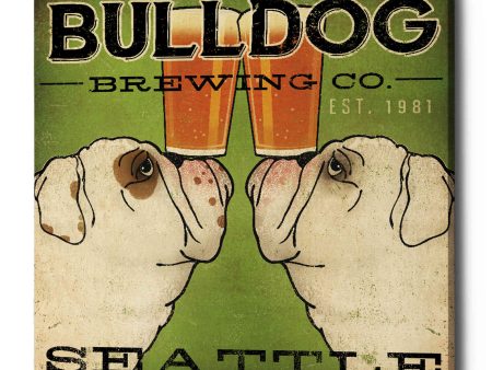 Bulldog Brewing Seattle  by Ryan Fowler, Canvas Wall Art Online Hot Sale