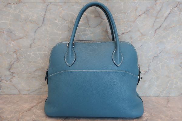 HERMES／エルメス ボリード31 トリヨンクレマンス ブルージーン □J刻印 ショルダーバッグ 600110057 For Cheap