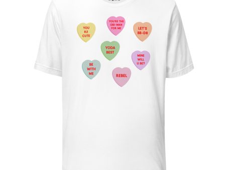 Galaxy Candy Hearts Shirt For Sale