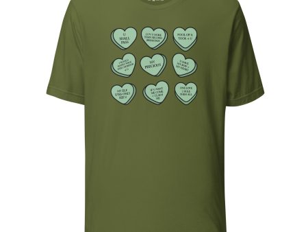 LOTR Candy Hearts Shirt Online