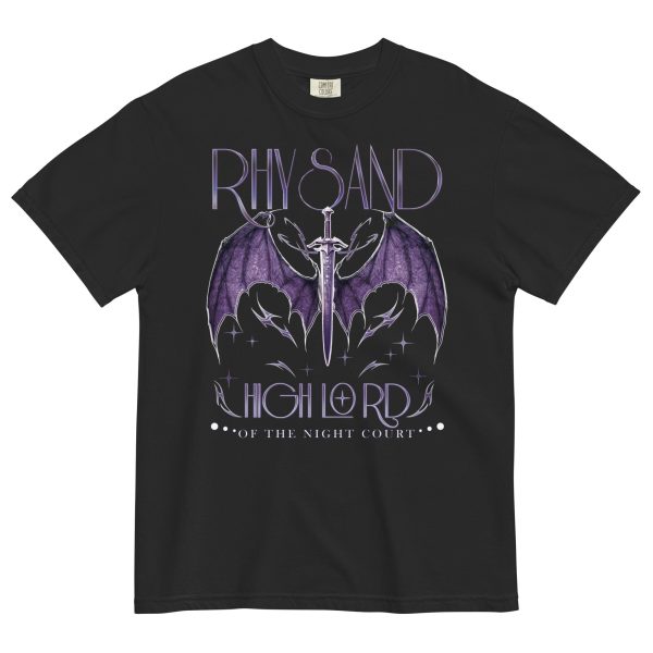 Rhysand Comfort Colors Shirt with Back Print on Sale