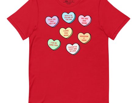 Superhero Candy Hearts Shirt Supply