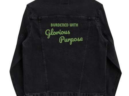 Loki Burdened with Glorious Purpose Denim Jacket Cheap