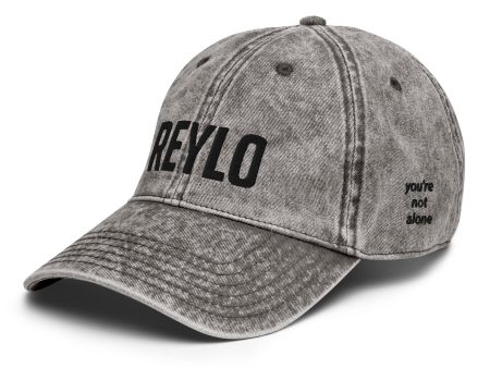 Reylo Vintage Hat with You re Not Alone Side Online Sale