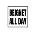 Beignet All Day Sticker Online Hot Sale