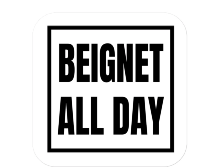 Beignet All Day Sticker Online Hot Sale