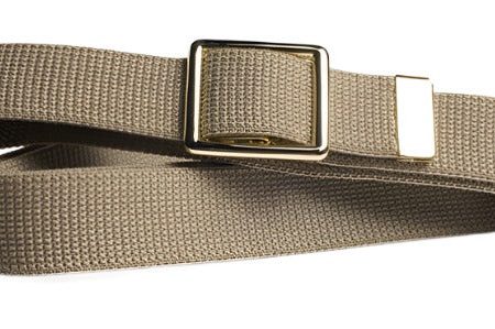 Belt Uniform Khaki Web with Buckle For Cheap