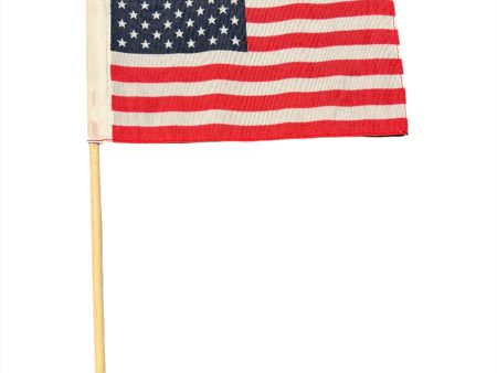 Flag Desk Flag USA on Wood Pole Online Sale