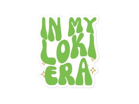 In My Loki Era Sticker Hot on Sale