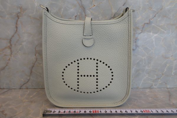 HERMES／エルメス エブリンTPM トリヨンクレマンス グリネヴェ B刻印 ショルダーバッグ 600120268 Online now