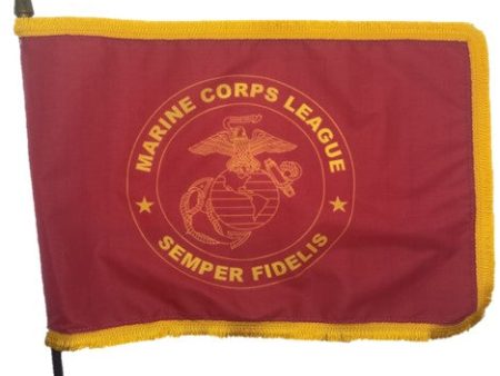 Flag MCL Logo Flag w  Fringe For Cheap