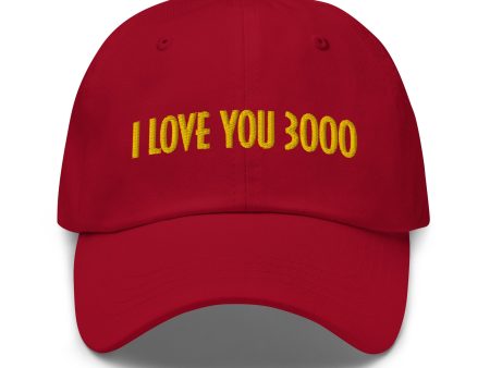 I Love You 3000 Classic Dad Hat Cheap