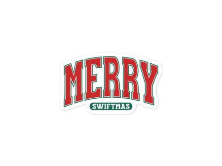 Merry Swiftmas Sticker Cheap