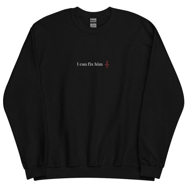 I Can Fix Him Kylo s Version Embroidered Sweater For Cheap