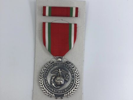 Medals and Ribbons National Recruiter Silver Cheap