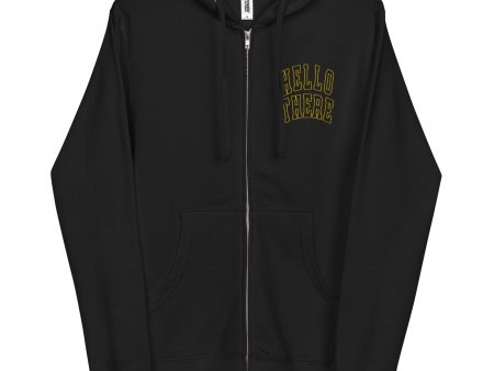 Hello There Premium Zip Up Hoodie For Sale